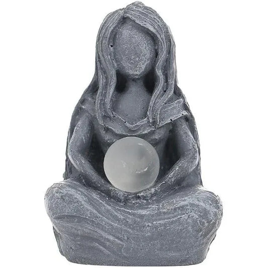 Industrial Piston Skull Resin Sculpture with Rotating Gears - Gomix Brands Outlet