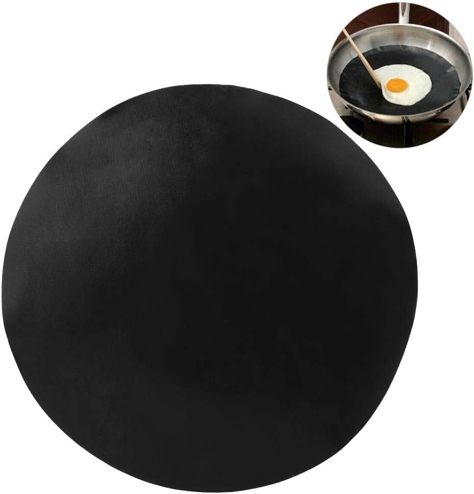 Fdit PTFE Nonstick Frying Pan Liners 10 Pack 24cm