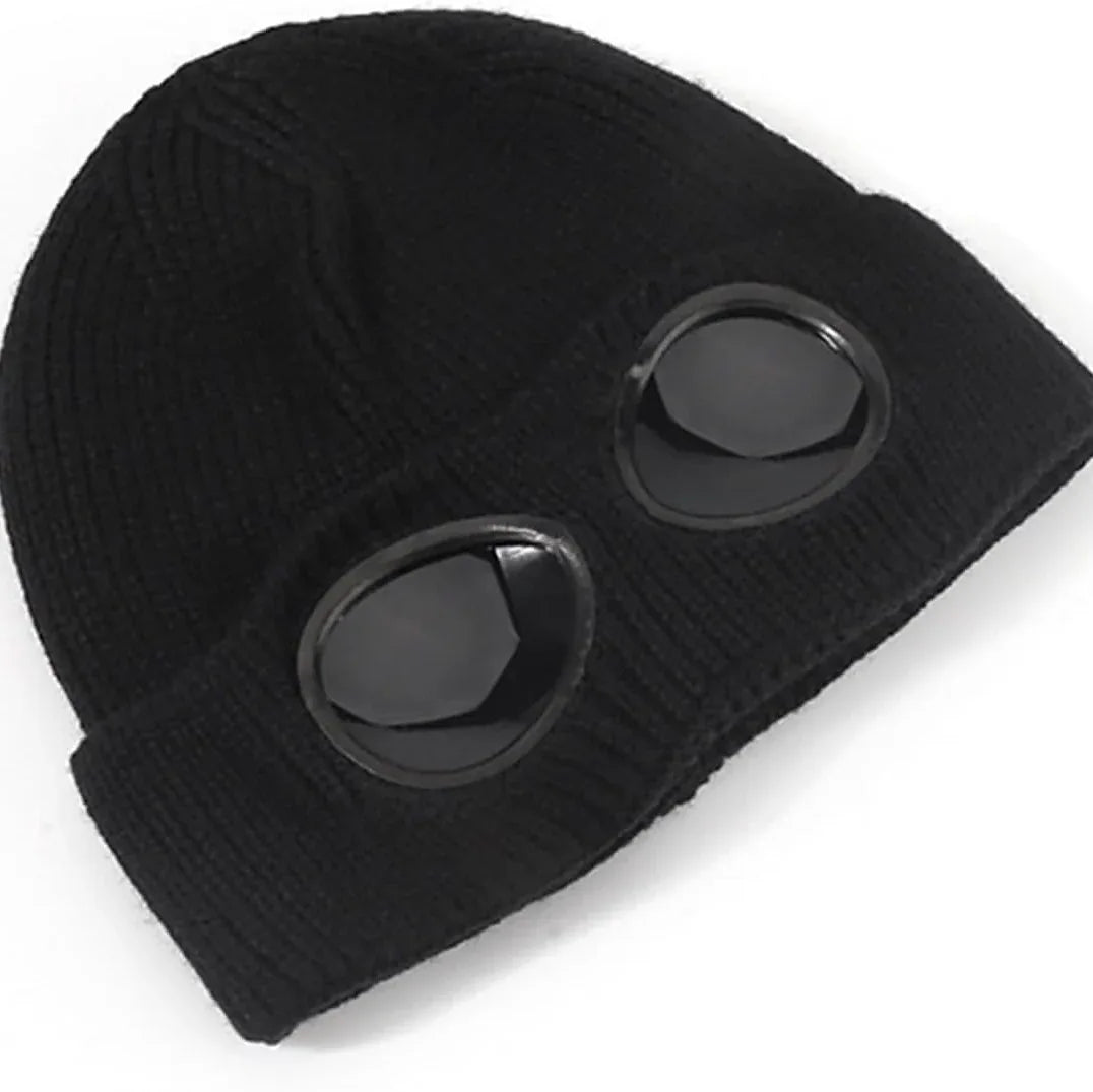 Tainrunse Anti-slip Knitted Beanie with Glasses – Warm Unisex Hat - Gomix Brands Outlet