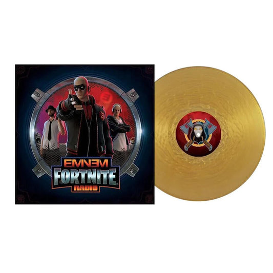 Eminem x Fortnite Radio Gold Vinyl - Spotify Fans First Edition - Gomix Brands Outlet