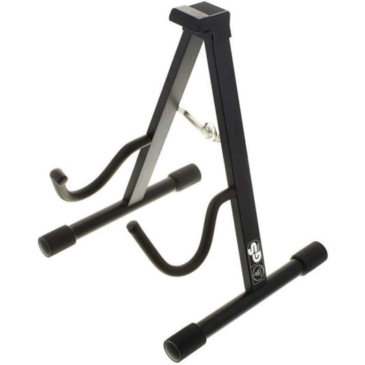 Millenium GS-2001E Folding Electric Guitar Stand - Black Finish
