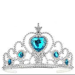 Ouinne 2-Piece Girls Princess Crystal Tiara Crown Set - Dress Up Party Hair Accessories for Kids - Gomix Brands Outlet