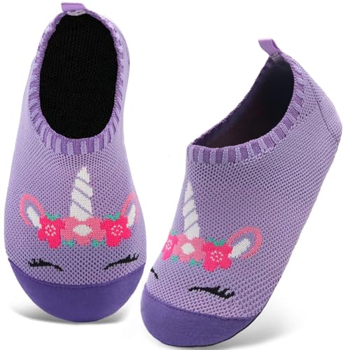 Kyopp Kids Breathable Non-Slip Barefoot Slippers - Soft Indoor Play Shoes