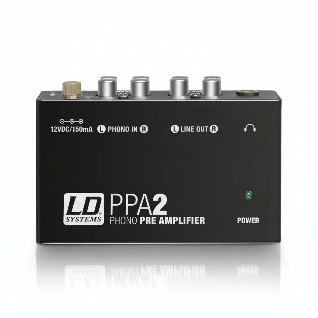 LD Systems PPA 2 Black Phono Preamplifier and Equalizer