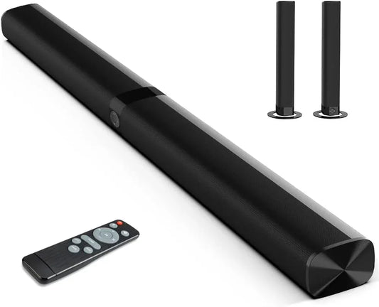 MZEIBO KY8000 30" Bluetooth Sound Bar, 50W 4-Channel 3D Surround - Gomix Brands Outlet