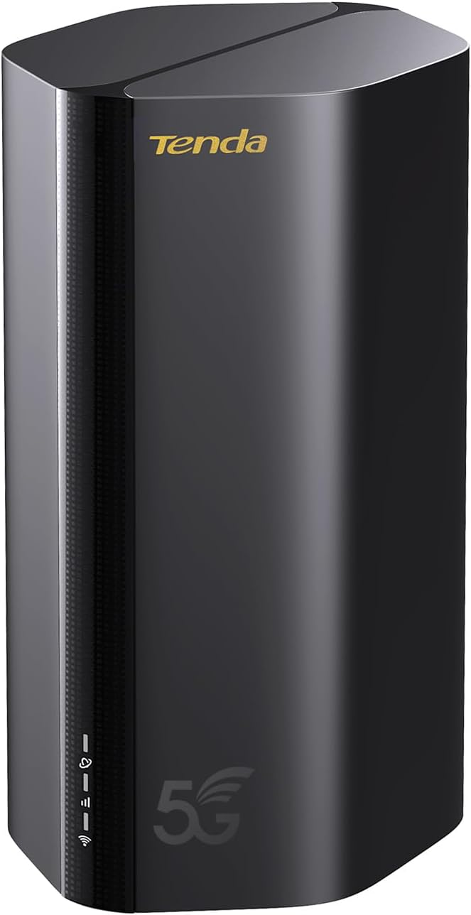 Tenda 5G03 Wi‑Fi 6 AX1800 5G LTE Router with Dual Gigabit