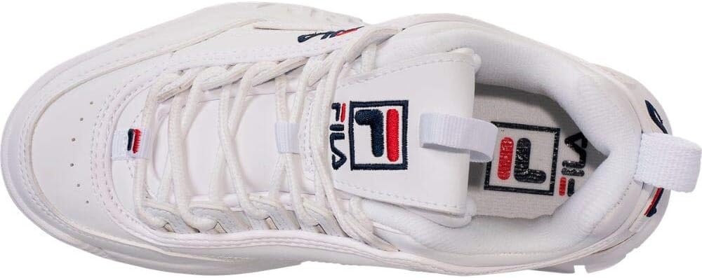 Fila Disruptor II Kids Black Athletic Sneakers with Cushioned Comfort