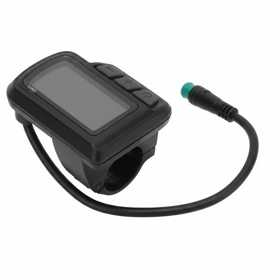 VGEBY EN06 Electric Bike LCD Display USB Handlebar Mount Speedometer for Scooter
