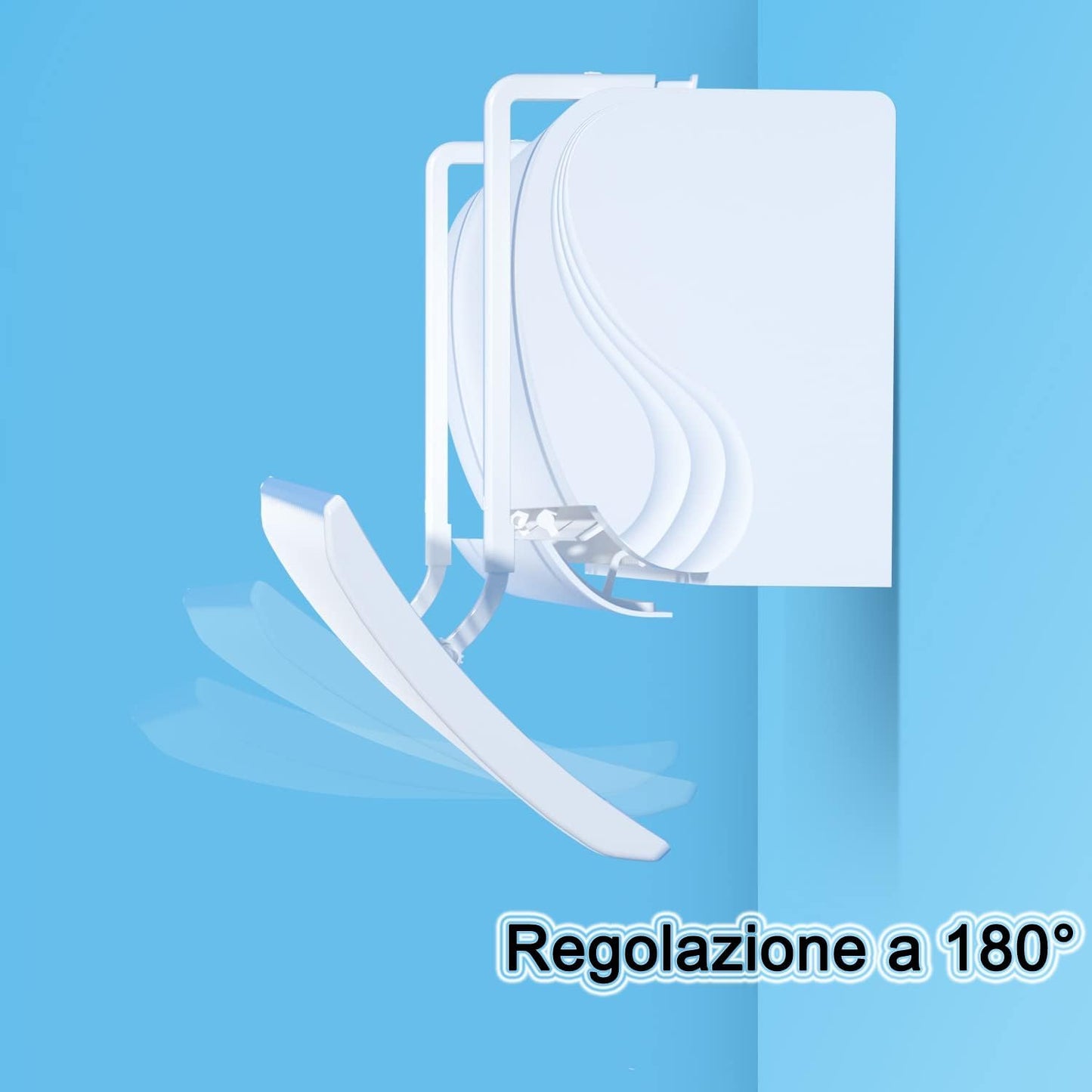 Adjustable Air Conditioner Wind Deflector for Wall-Mounted Units