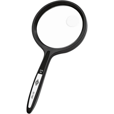 Wedo 2717507 4.8 cm Round Magnifier - Black - Gomix Brands Outlet