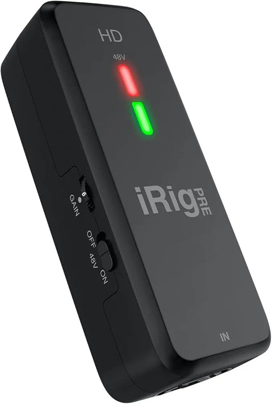 IK Multimedia iRig Pre HD High-Definition Mic Interface for iPhone - Gomix Brands Outlet