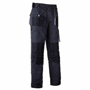 REIS FORECO‑T SBJS60 Men's Cut‑Protection Work Trousers – Grey/Black