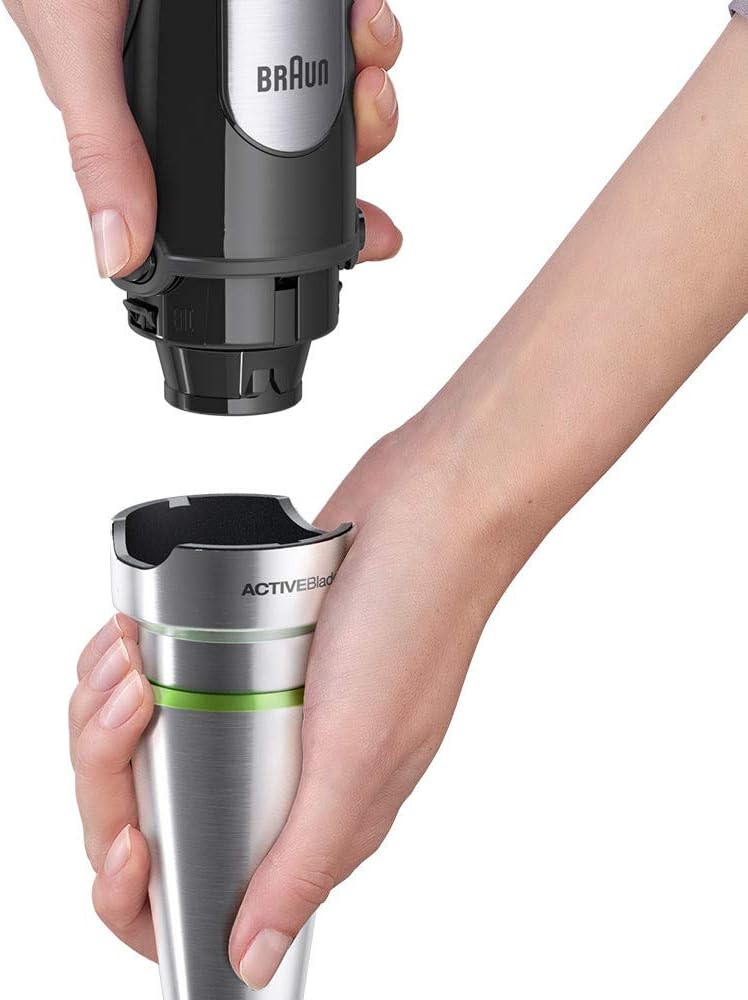 Braun Stainless Steel Whisk Attachment with EasyClick Plus for MultiQuick