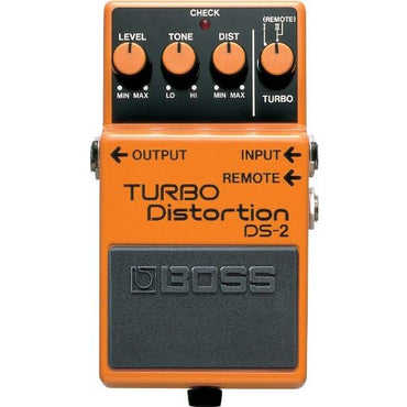 BOSS DS-2 Turbo Distortion Pedal with Dual Turbo Modes