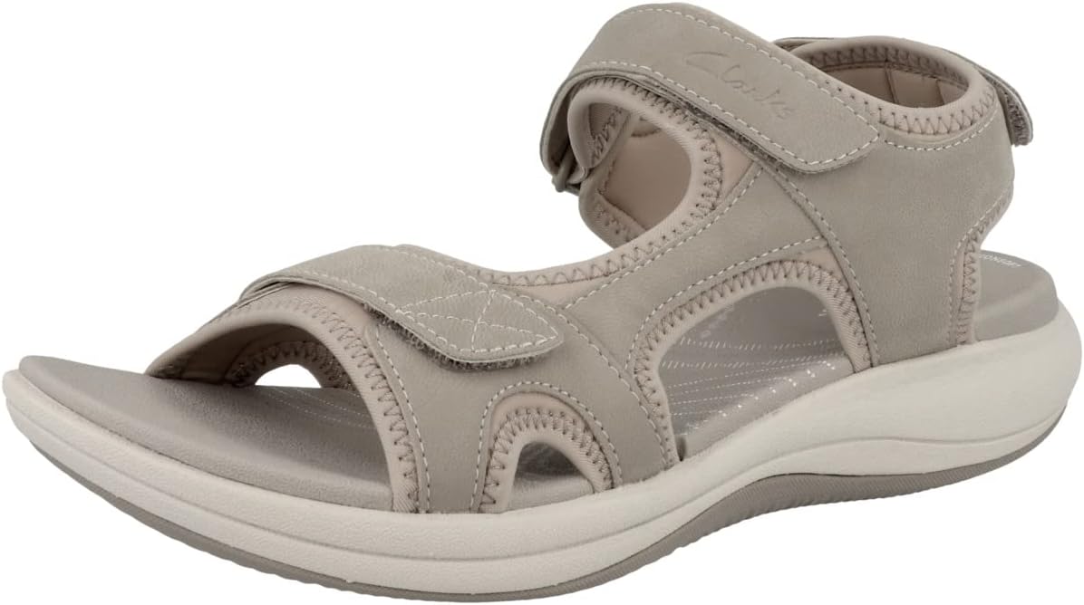Clarks Mixed Mira Bay Black Unisex Slip-On Sandal
