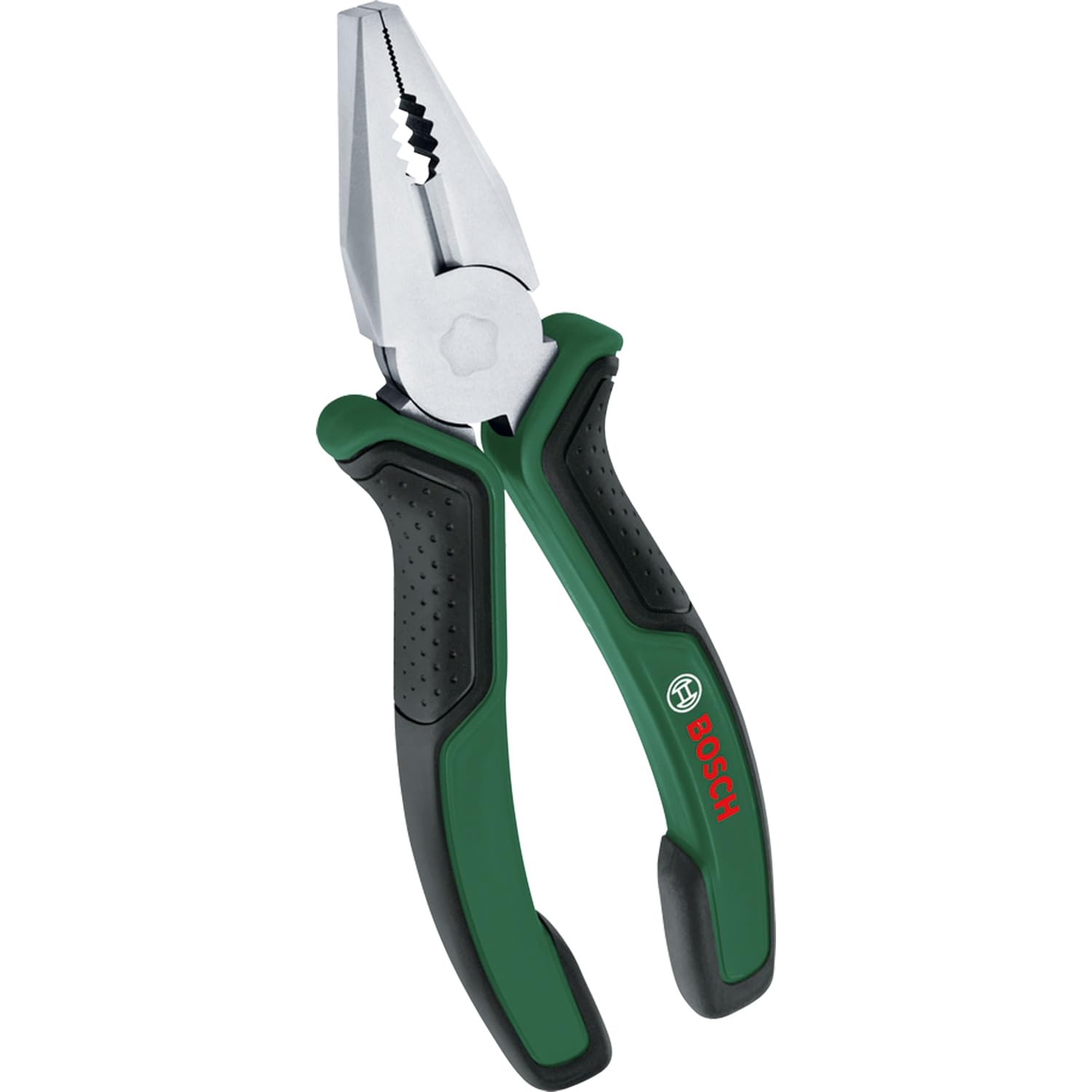 BOSCH 7" Heavy-Duty Combination Pliers – Carbon Steel, Ergonomic Grip