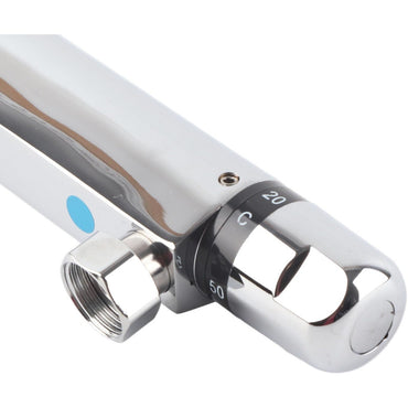 Brass Thermostatic Shower Valve with Anti-Scald Automatic Balancing