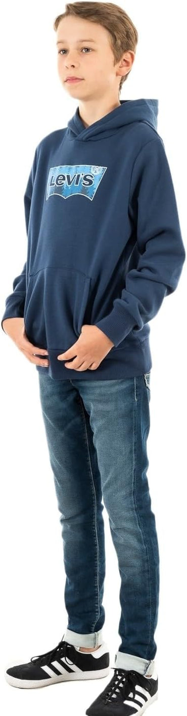 Levi's Youth Batwing Fill BCF Naval Academy Blue Cotton Sweatshirt