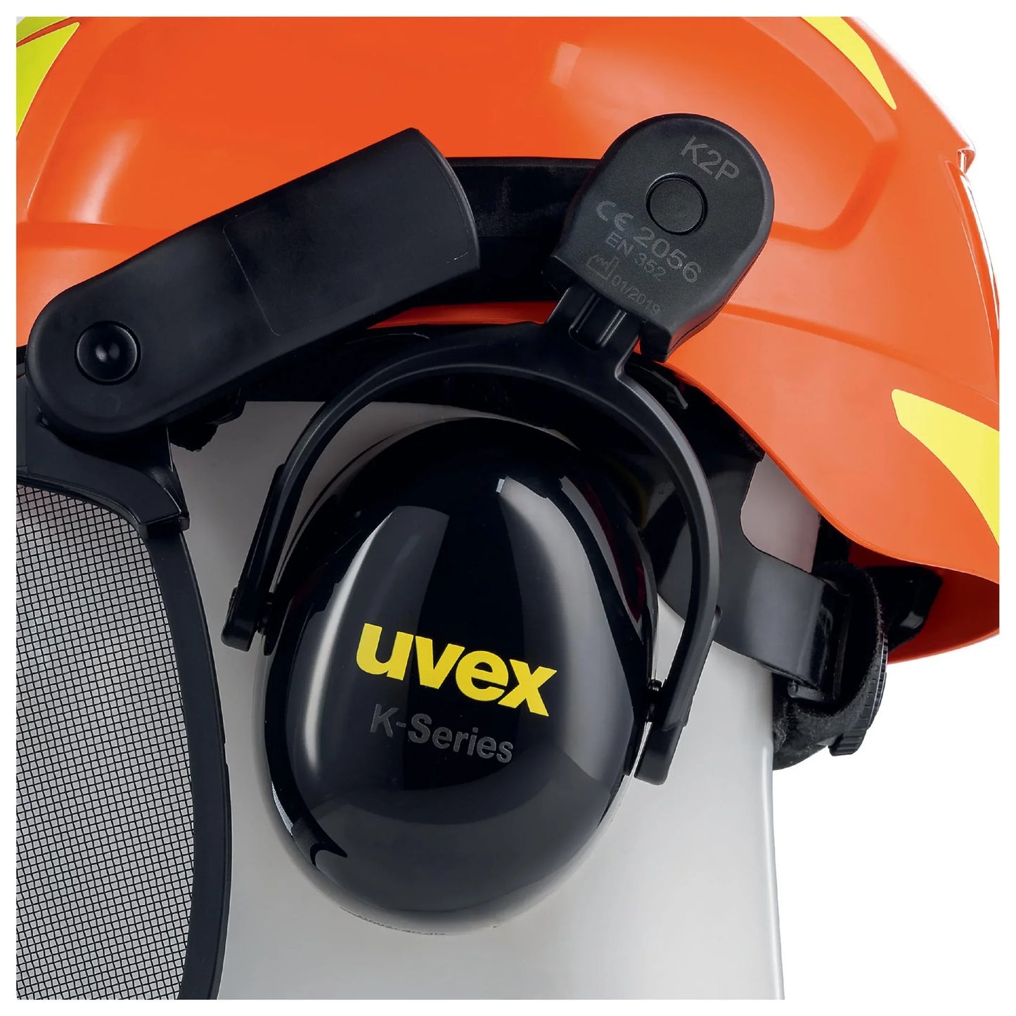 Uvex Pheos Forestry Safety Helmet Set - Optimal Head Protection Orange - Gomix Brands Outlet