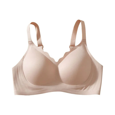 Fashion and Comfortable Sheer Ice Silk Spaghetti Strap Bra for Women – Breathable, Anti‑Sagging