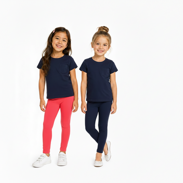 pepperts!® Leggings Comfortable Elastic Waistband - Set of 2