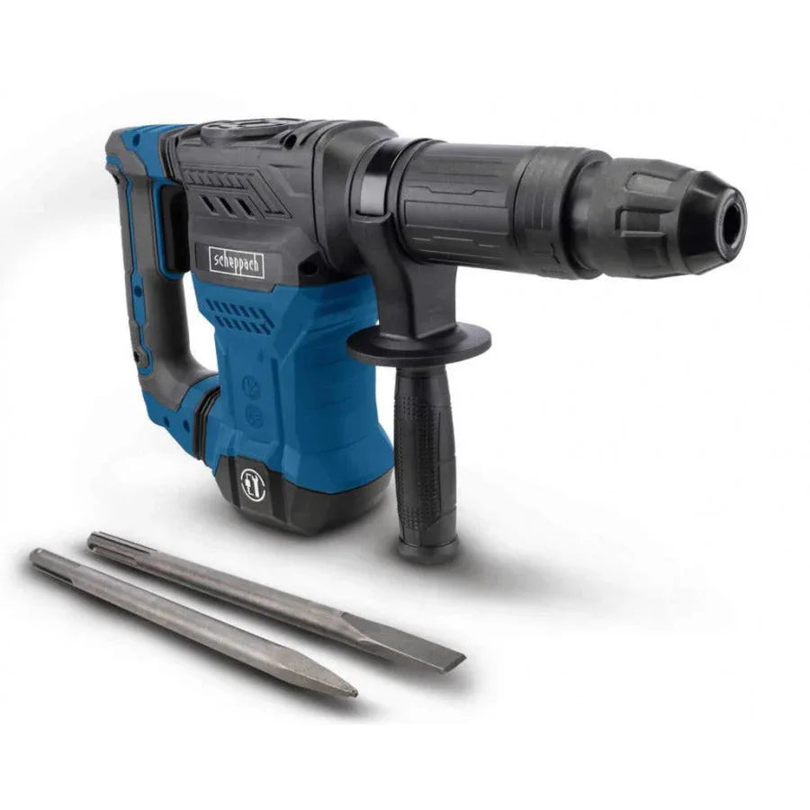Scheppach AB1500X 1300W SDS-Max Demolition Hammer 20J Anti-Vibration - Gomix Brands Outlet