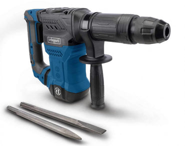 Scheppach AB1500X Powerful 20 Joule SDS Max Demolition Hammer Chisel Kit
