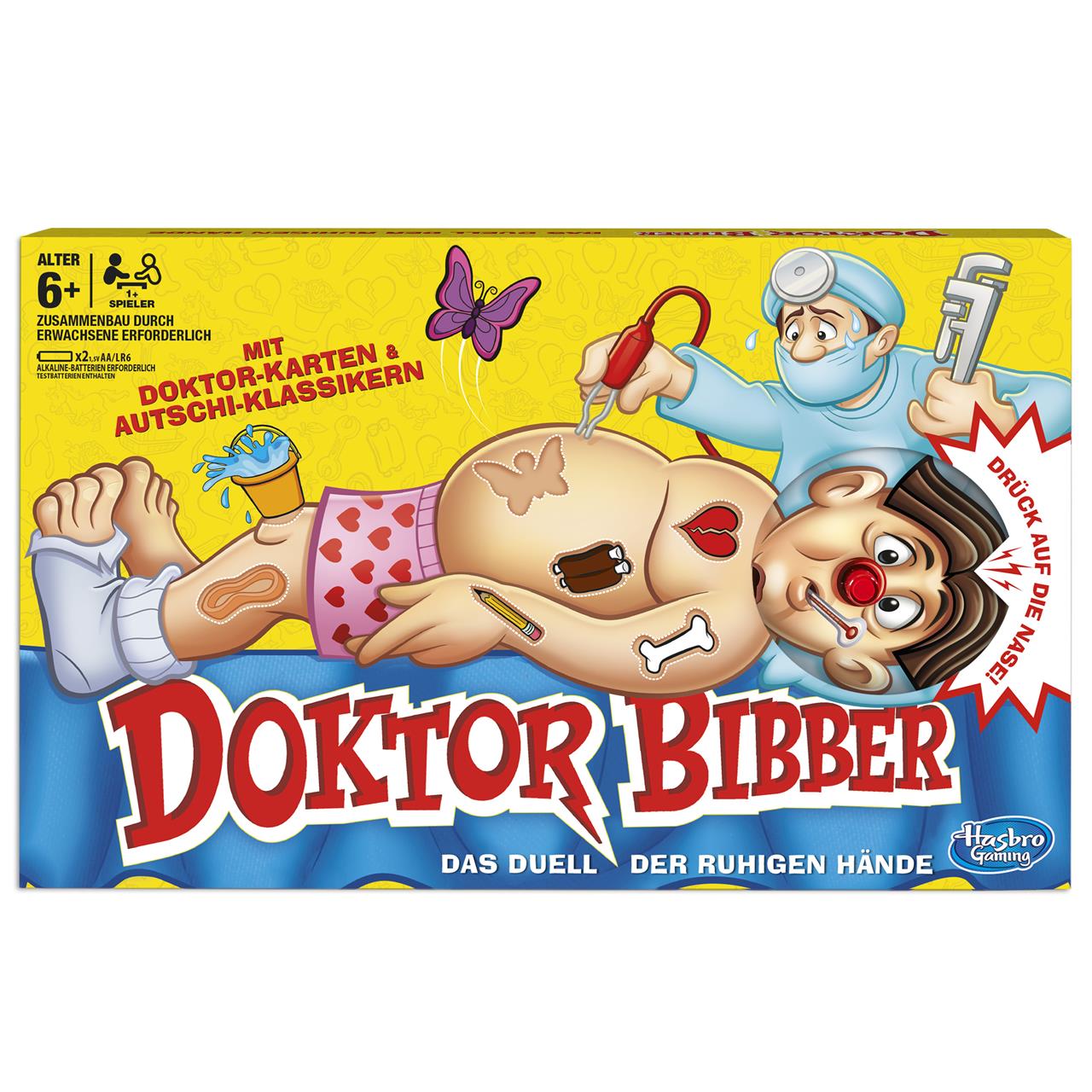 Classic Operation Game: Doctor Bibber Exciting Skill Challenge for Kids