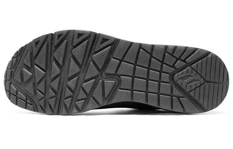 Skechers Women's Uno Black Classic Air-Cooled Memory Foam Sneakers