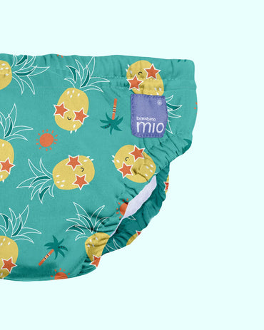 Bambino Mio Reusable Swim Nappy Prints - Pineapple Party