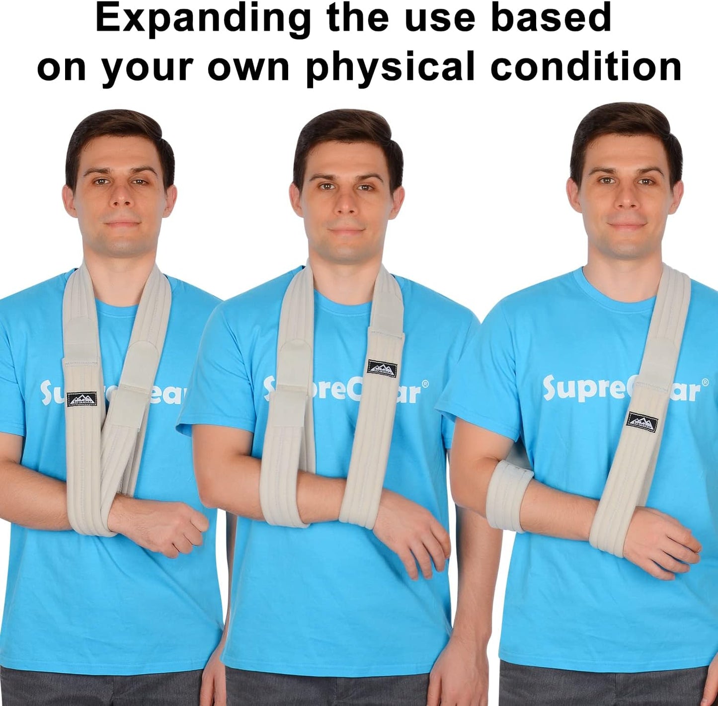 Adjustable Arm Sling Shoulder Immobilizer for Injury Recovery