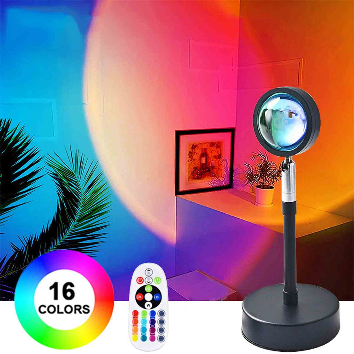 Agiferg 16 Color Sunset Projection Lamp