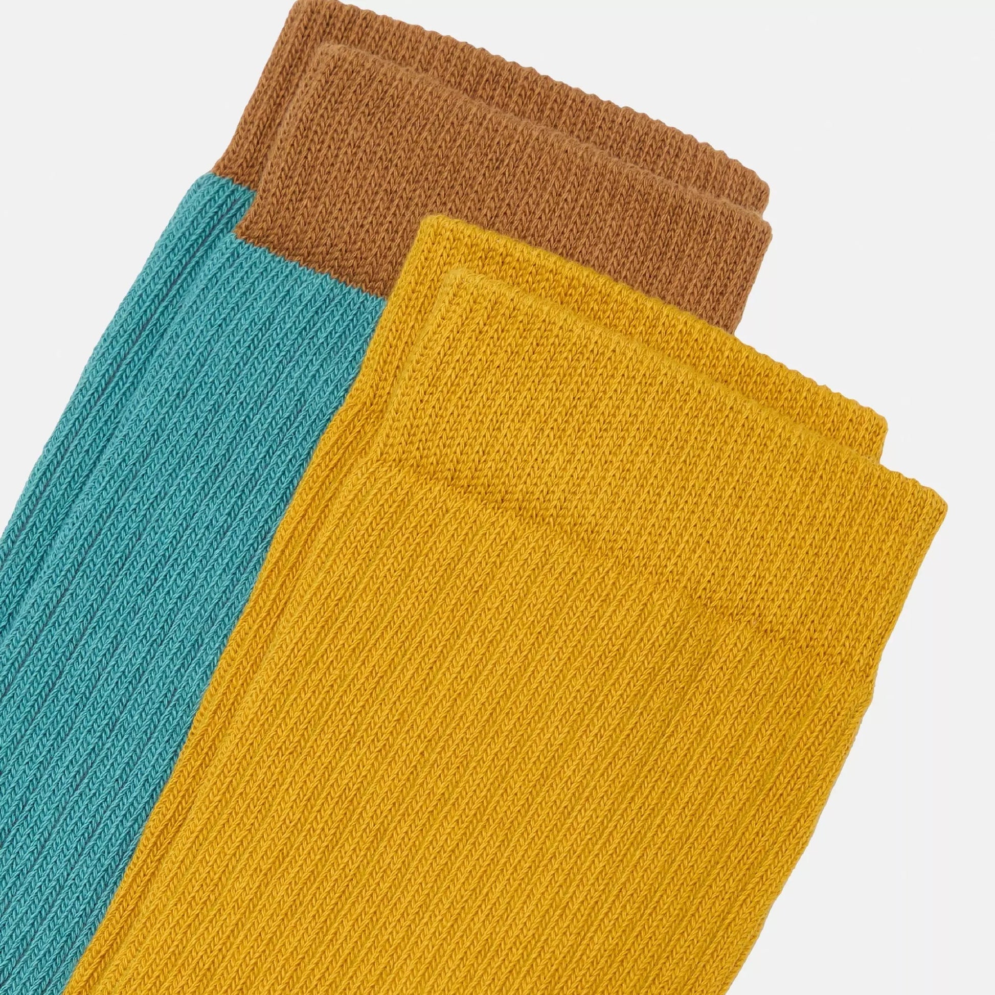 S.Oliver Non-Slip ABS Socks Double Pack with Stylish Contrast Details