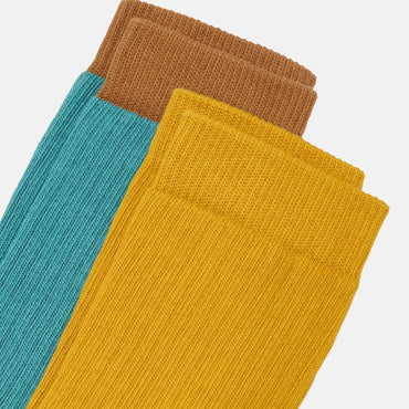 S.Oliver Non-Slip ABS Socks Double Pack with Stylish Contrast Details