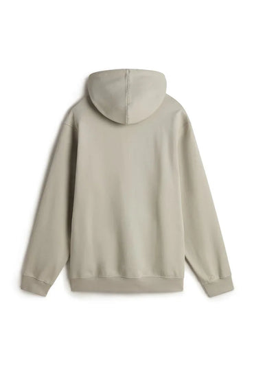 Vans Men's Metal Arch Hoodie, London Fog Beige, Embroidered Cotton - Gomix Brands Outlet