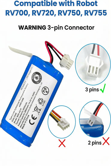 XITAIAN INR18650 M26-4S1P Robot Vacuum Cleaner Battery 14.4V