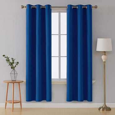 Deconovo Thermal insulated room darkening grommet curtain panel for Bedroom
