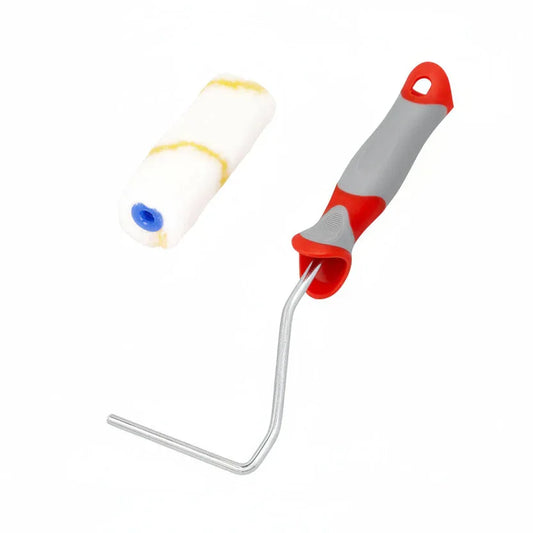 KOTARBAU 1-Count Yellow Paint Roller 115mm with Rubber Handle - Gomix Brands Outlet