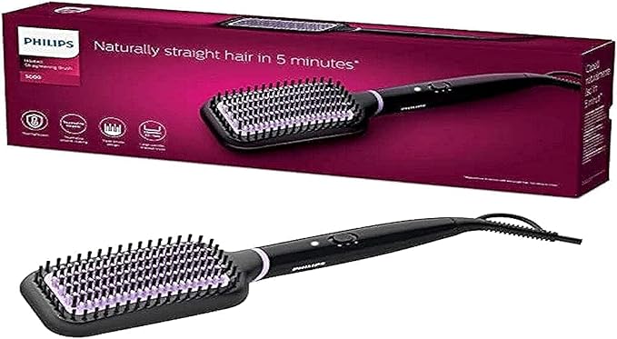Philips StyleCare Essential Heated Straightening Brush BHH880/03