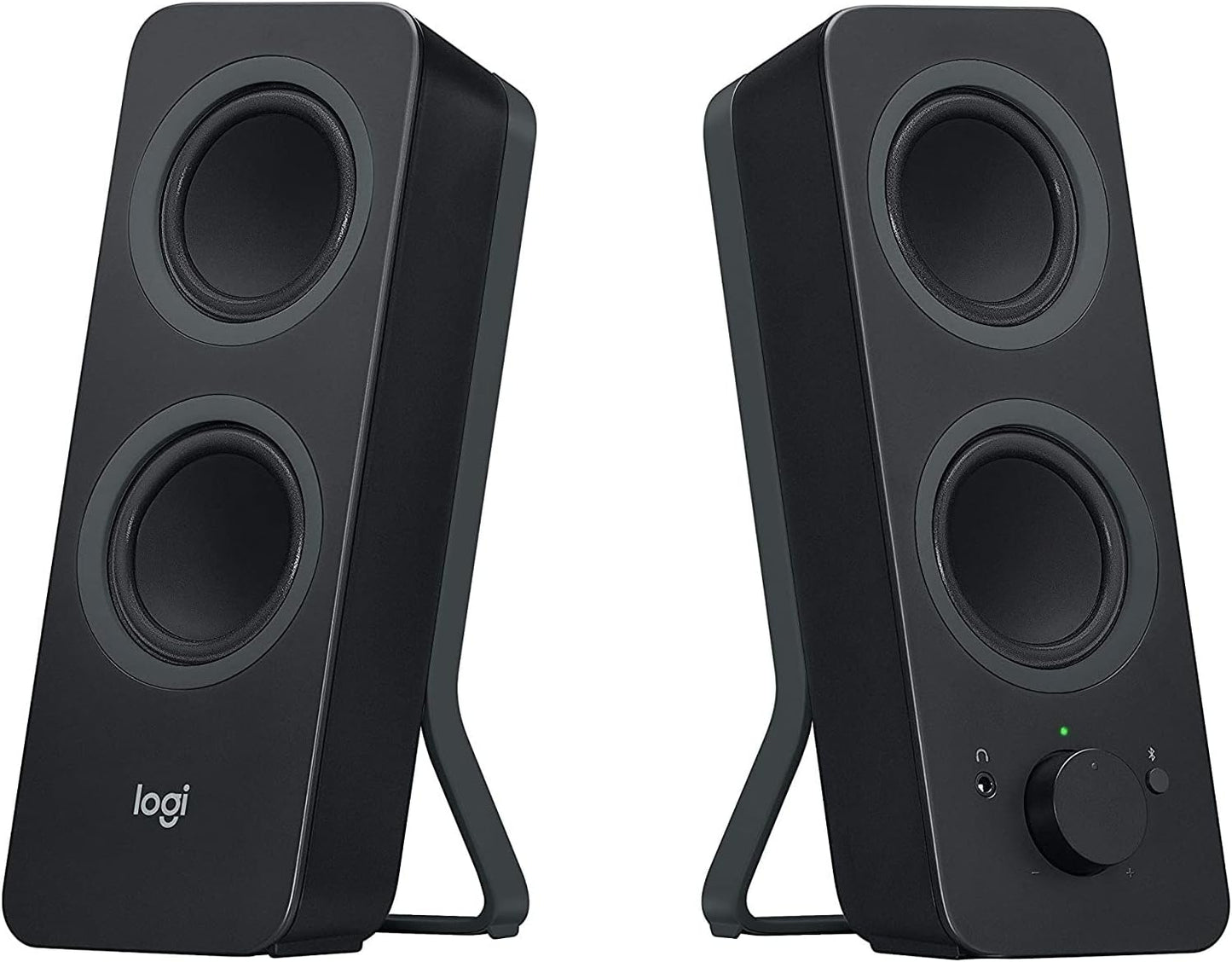 Logitech Z207 Black Stereo Bluetooth Speakers with Easy‑Switch