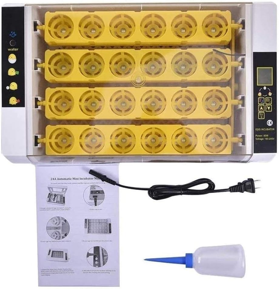 Smart Digital Egg Incubator: Automatic Turning, Temperature Control, LED Candler
