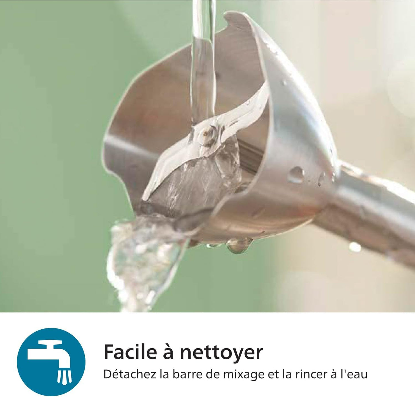 Philips Series 5000 Hand Blender: Powerful 1200W ProMix Technology for Effortless Kitchen Blending