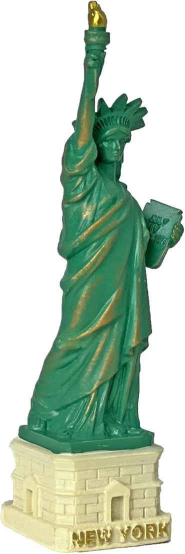 ZIZO USA 10 cm Copper Statue of Liberty Replica – NYC Souvenir - Gomix Brands Outlet