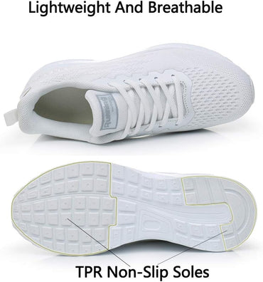 AFFINEST Women's Lightweight Breathable Air Cushion Gym Running Walking Shoes
