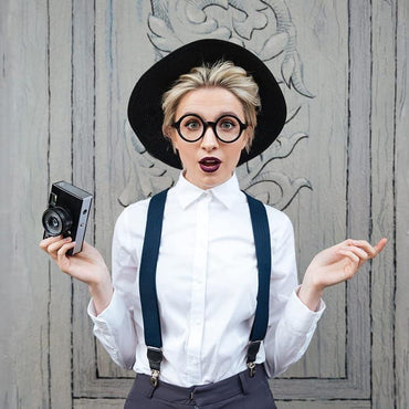 Flintronic Retro Wizard Round Toy Glasses for Kids & Adults - Gomix Brands Outlet