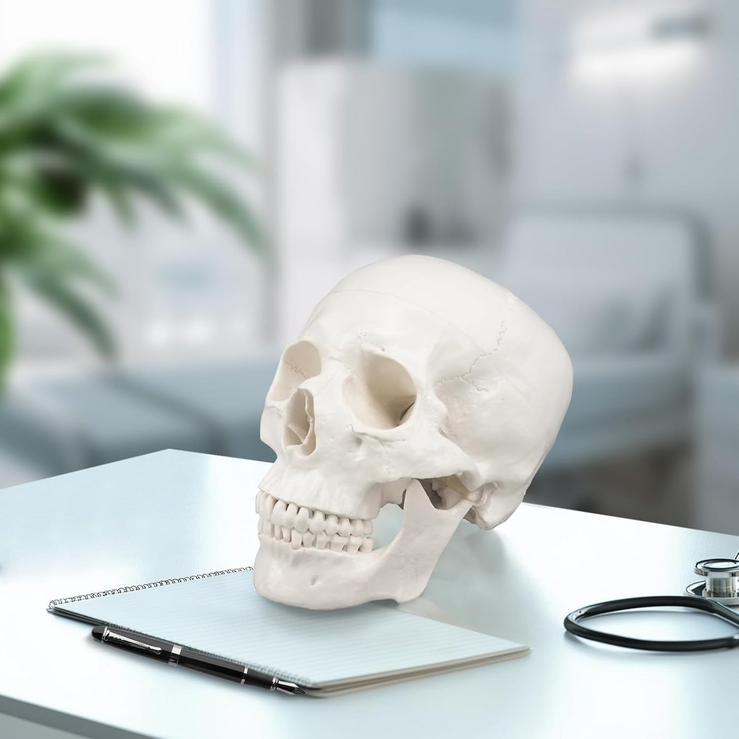 3-Piece Human Skull Anatomical Model