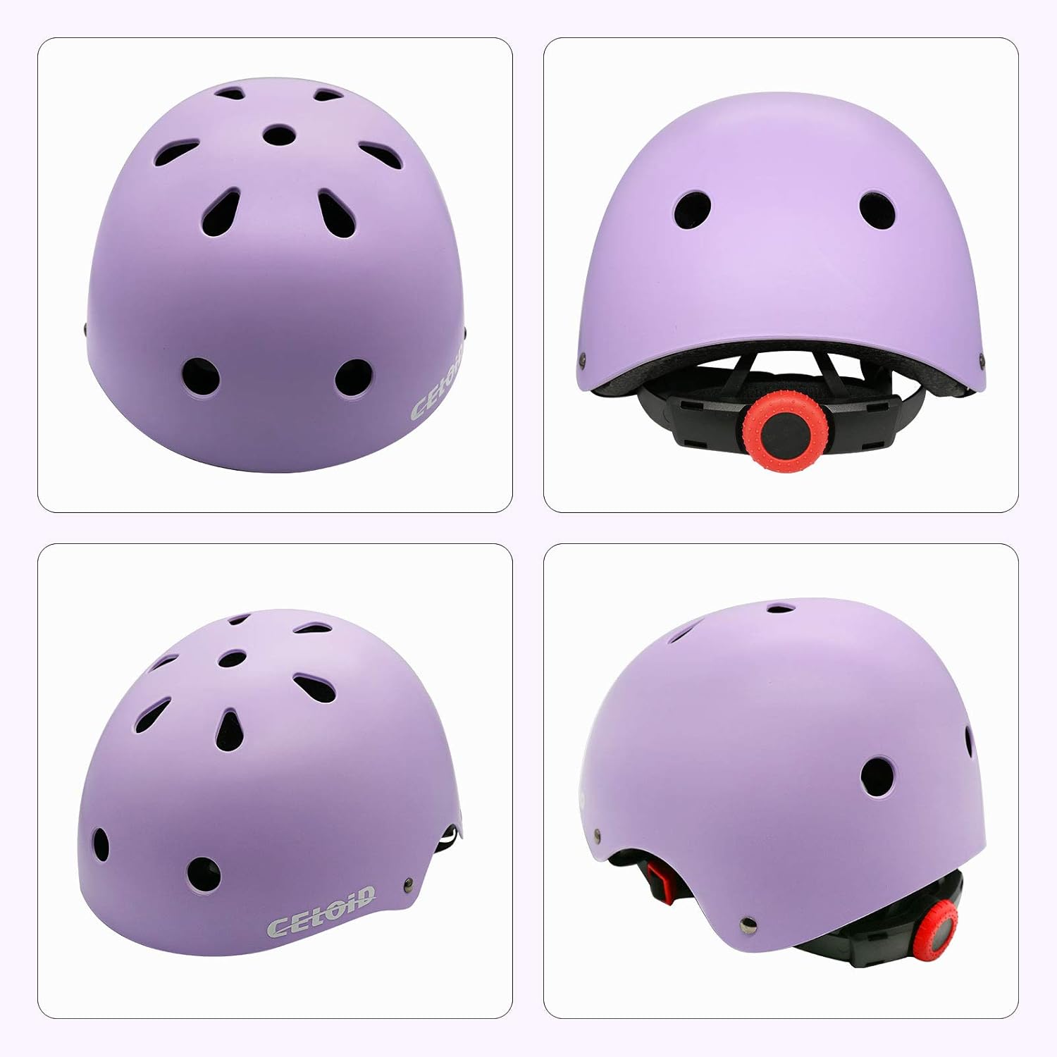Adjustable Multi-Sport Kids Helmet for Cycling Skateboarding, Ages 2-14 Boys Girls