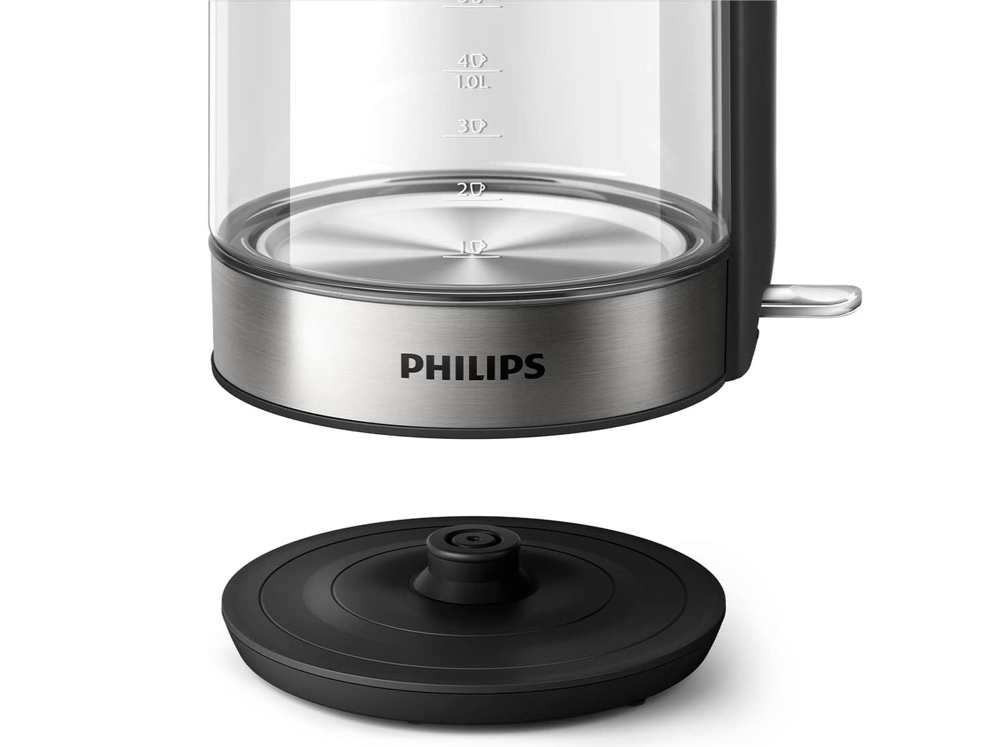 Philips 1.7L Glass Electric Kettle with LED Indicator