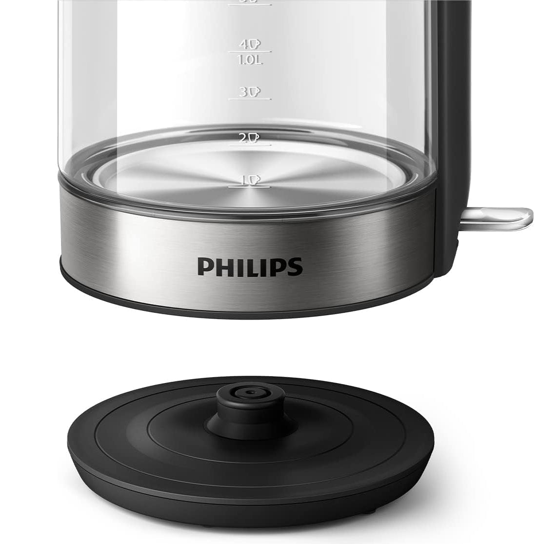 Philips 1.7L Glass Electric Kettle with LED Indicator