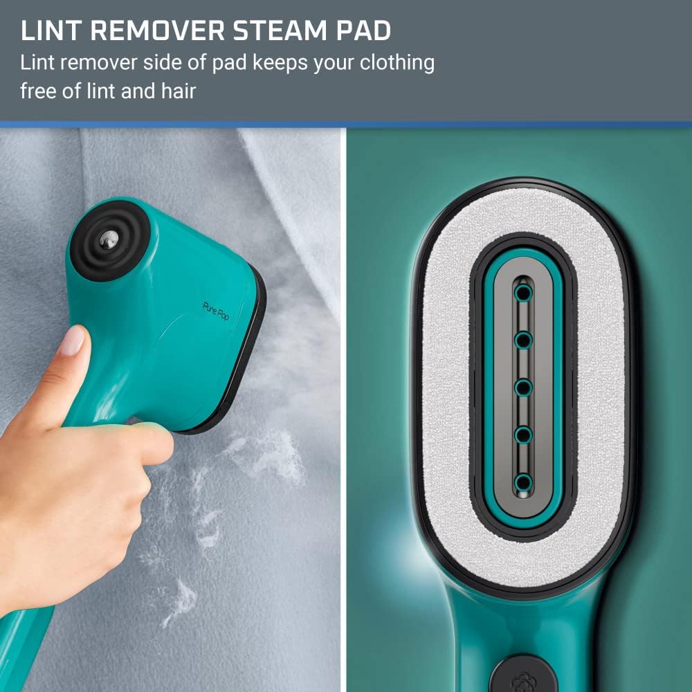 Rowenta PurePop Handheld Garment Steamer 1.5 lb, 15‑Sec Heat‑Up